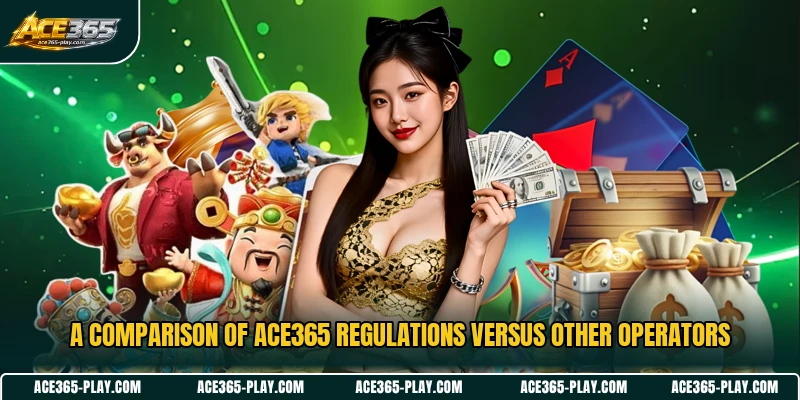 A comparison of ACE365 regulations versus other operators