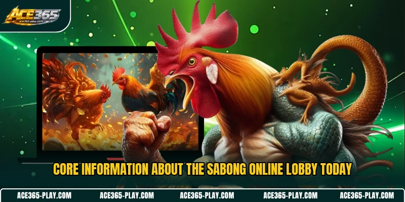 Core information about the Sabong Online lobby today