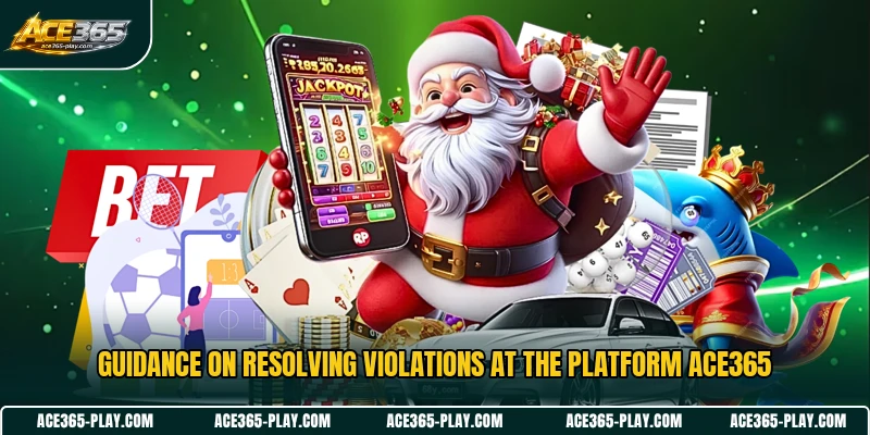 Guidance on resolving violations at the platform ACE365