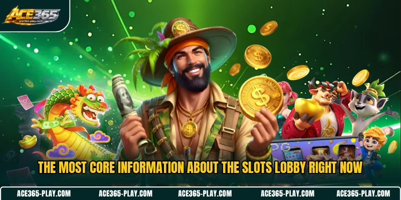The most core information about the Slots lobby right now